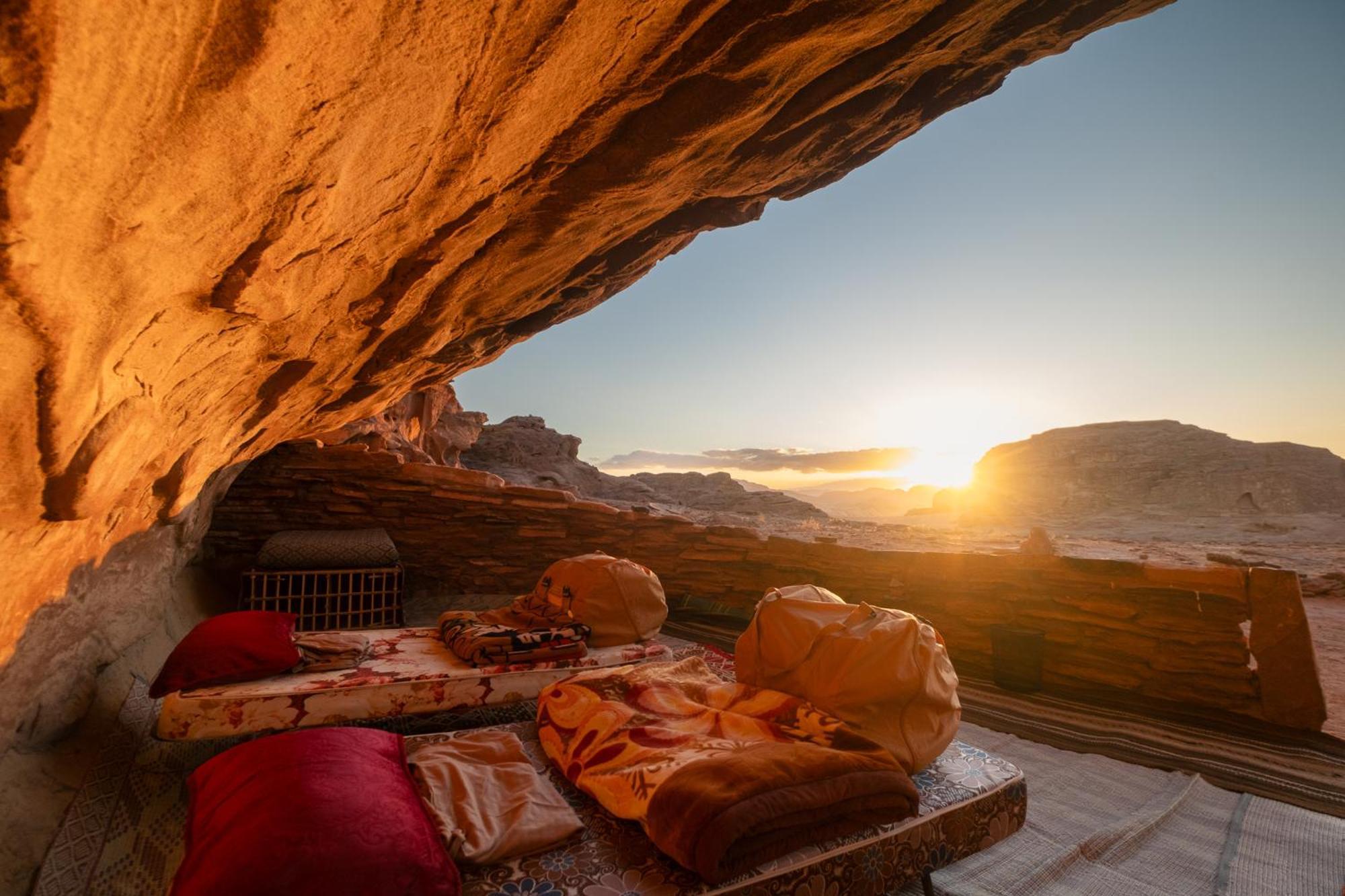 Wadi Rum Cave Camping Exterior foto