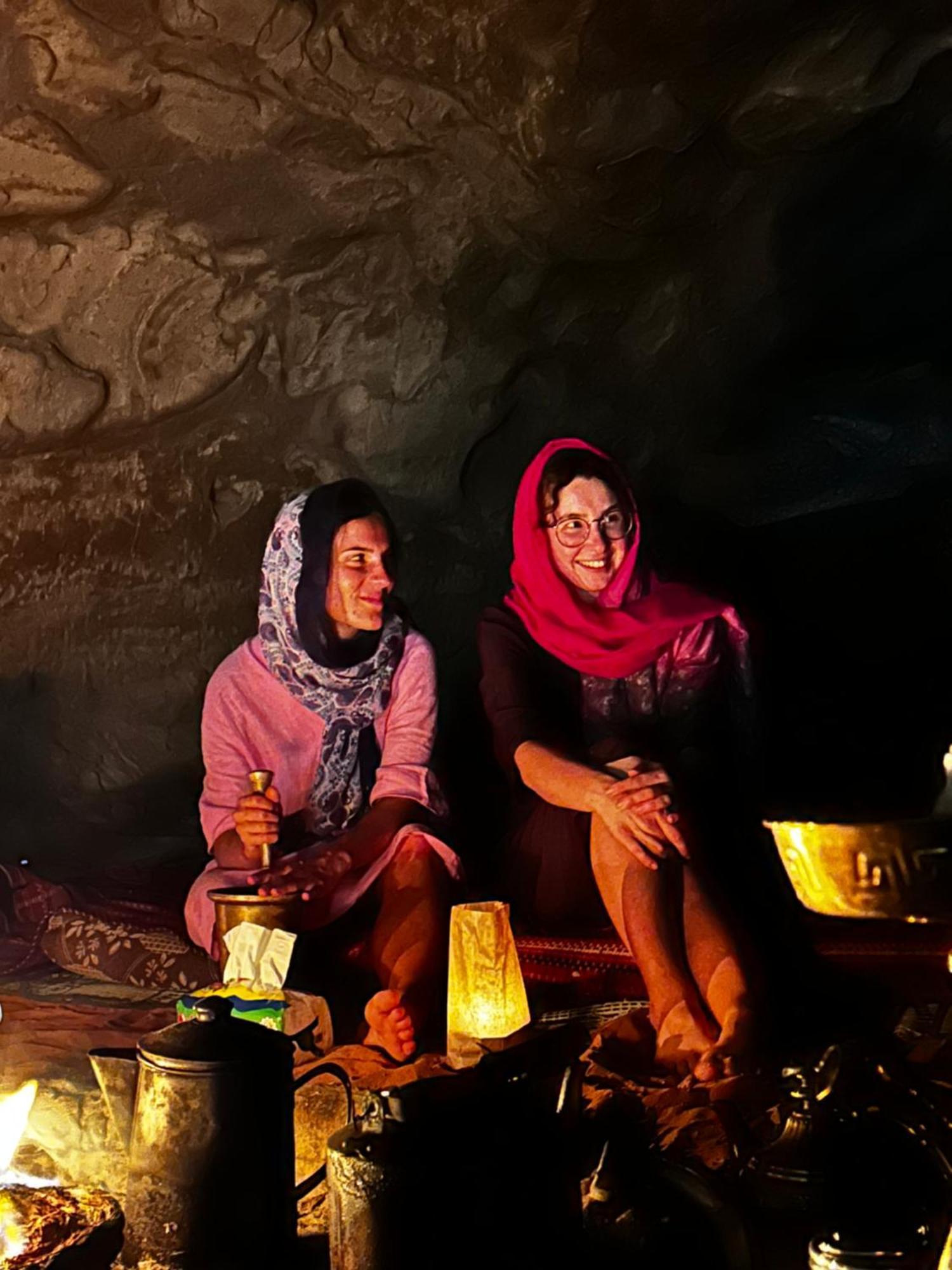 Wadi Rum Cave Camping Exterior foto