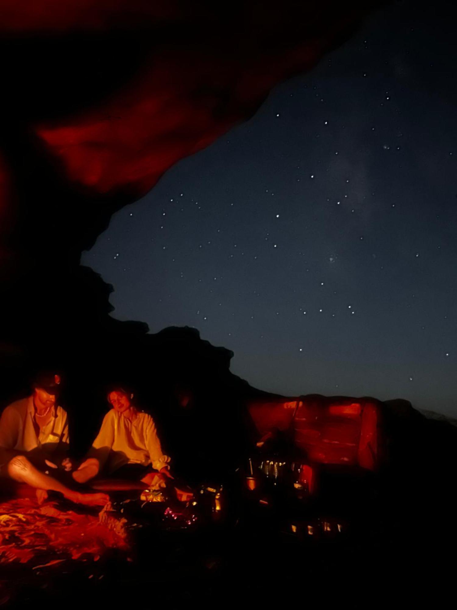 Wadi Rum Cave Camping Exterior foto
